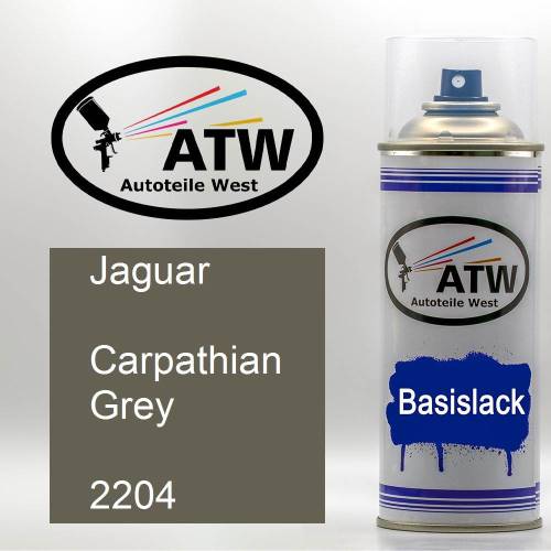 Jaguar, Carpathian Grey, 2204: 400ml Sprühdose, von ATW Autoteile West.